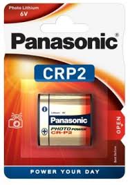 Panasonic BR-P2 6.0V 1400 mAh Литиева (Lithium) (Li-MnO2) Незареждаема